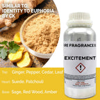 Óleo de Fragrância Puro Excitement – 500 ml | Ancient Wisdom