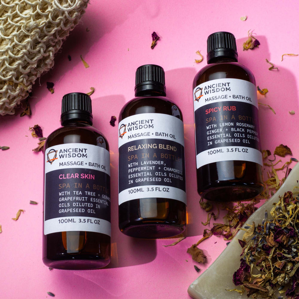 ANCIENT WISDOM - Óleo de Massagem PMT Rescue 100 ml