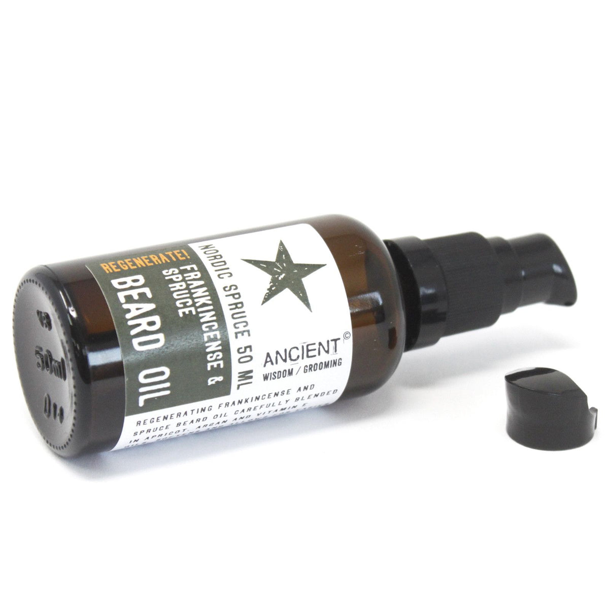 Óleo de Barba Nordic Spruce – Regenerate! – 50 ml | Ancient Wisdom