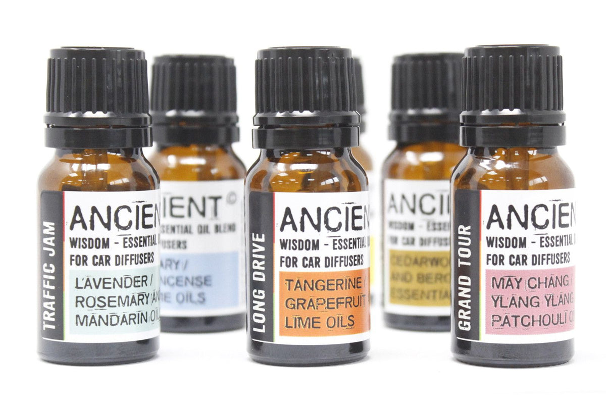 Mistura de Aromaterapia para o Carro Long Drive (Longa Viagem) – 10 ml | Ancient Wisdom