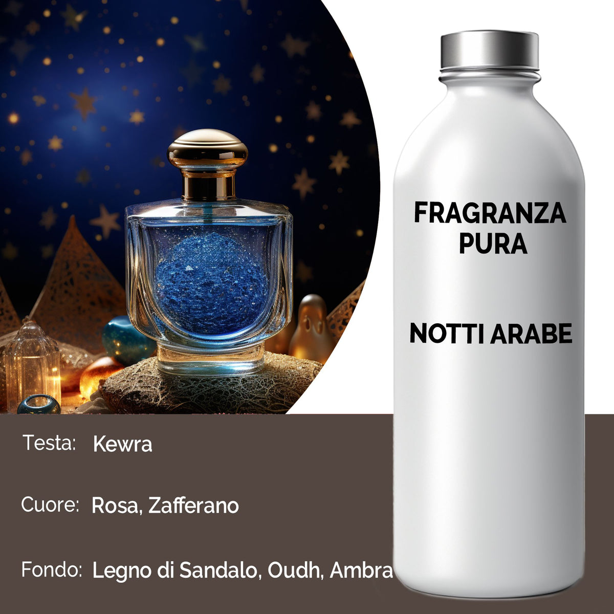 Óleo de Fragrância Puro Noites Árabes – 500 ml | Ancient Wisdom