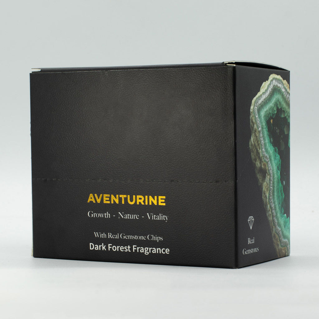 Cera Perfumada MeltEaze com Aventurina – Floresta Profunda, 50 g | Ancient Wisdom