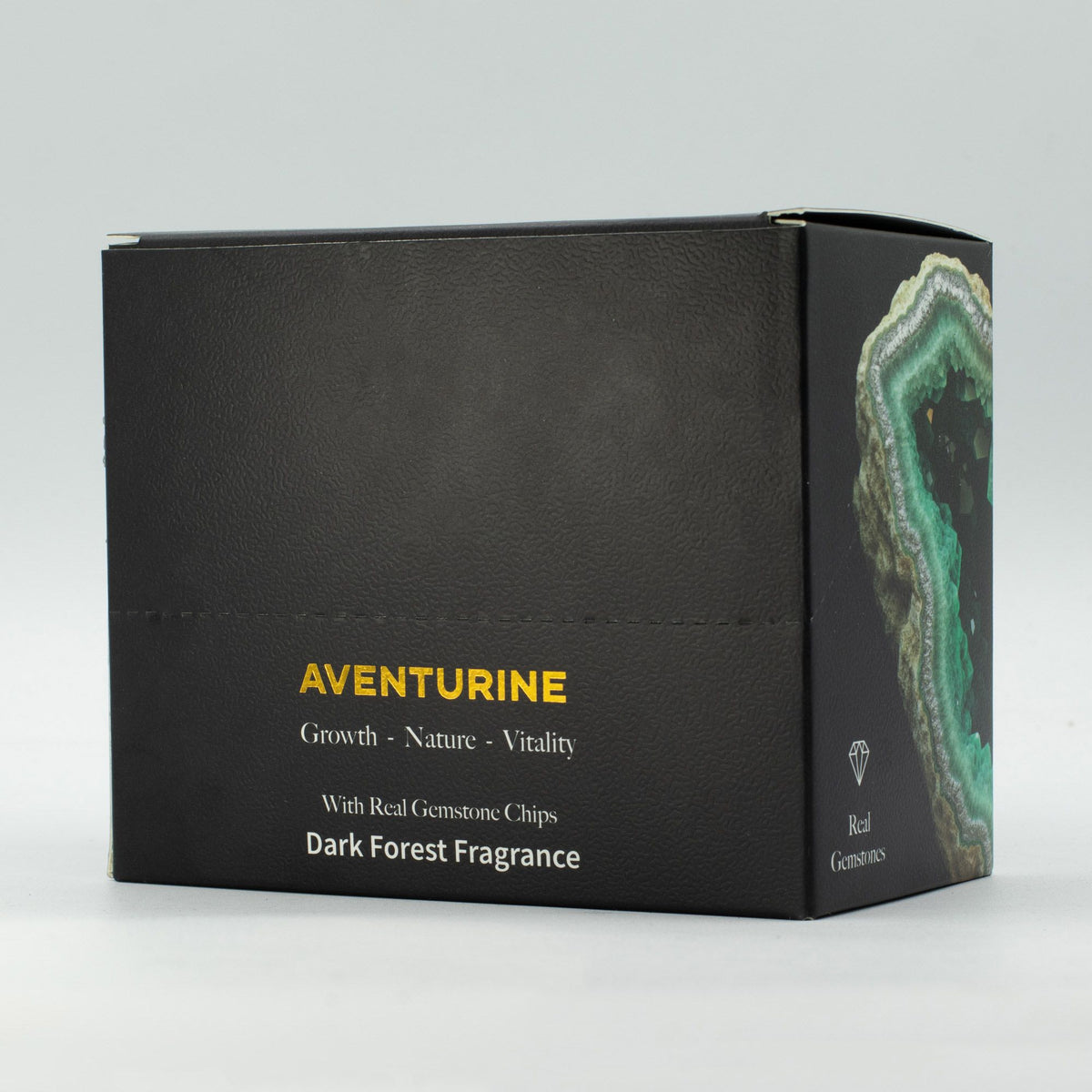 Cera Perfumada MeltEaze com Aventurina – Floresta Profunda, 50 g | Ancient Wisdom