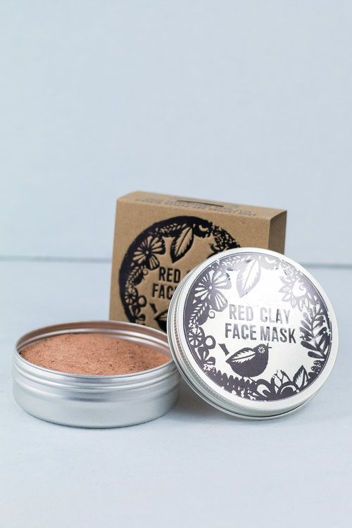 Máscara Facial de Argila Vermelha – 80 g | Agnes + Cat