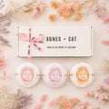 Conjunto de 3 Bombas de Banho Florais e Cítricas | Agnes + Cat