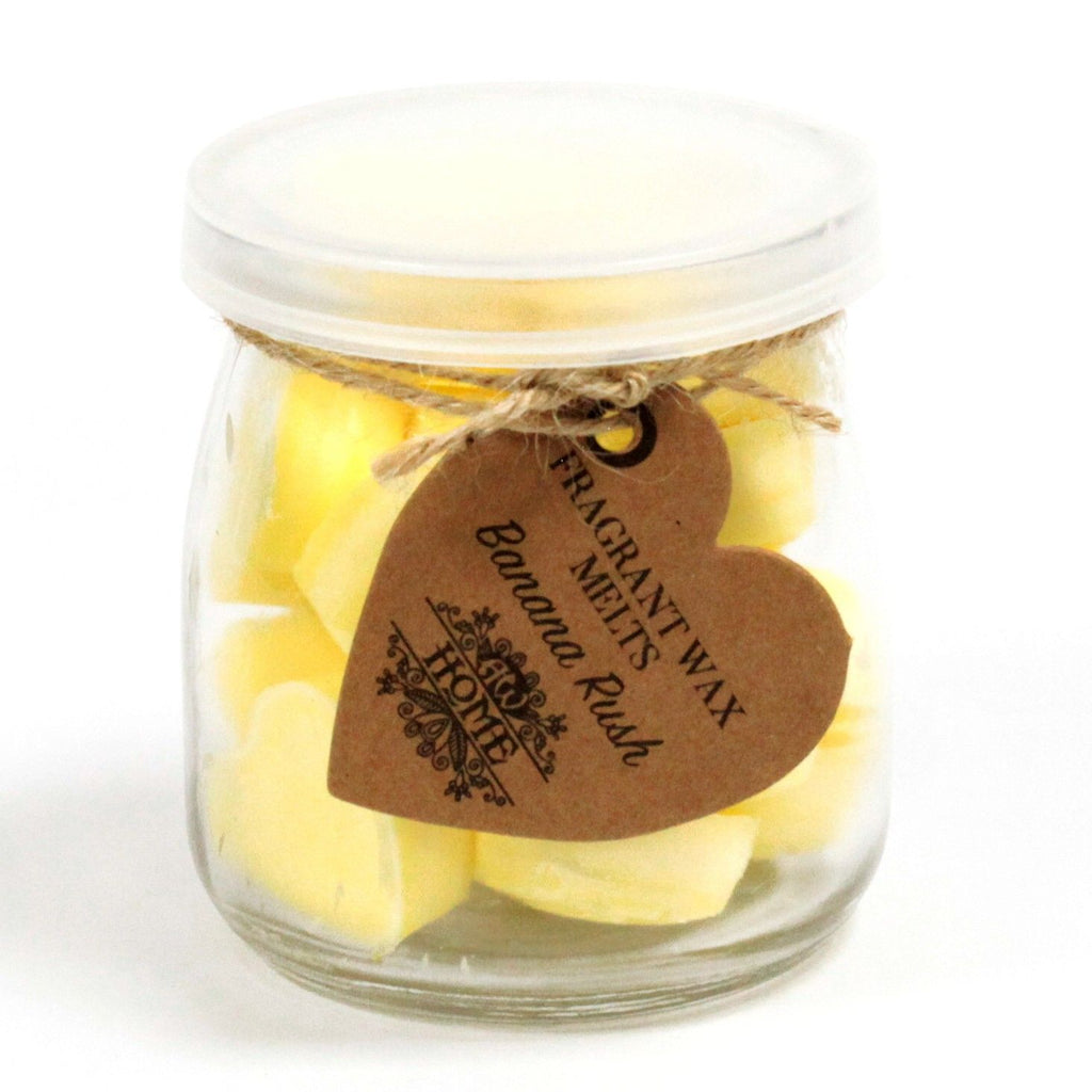 Ceras Perfumadas de Soja em Frasco – Banana (Bannana Rush) | Ancient Wisdom