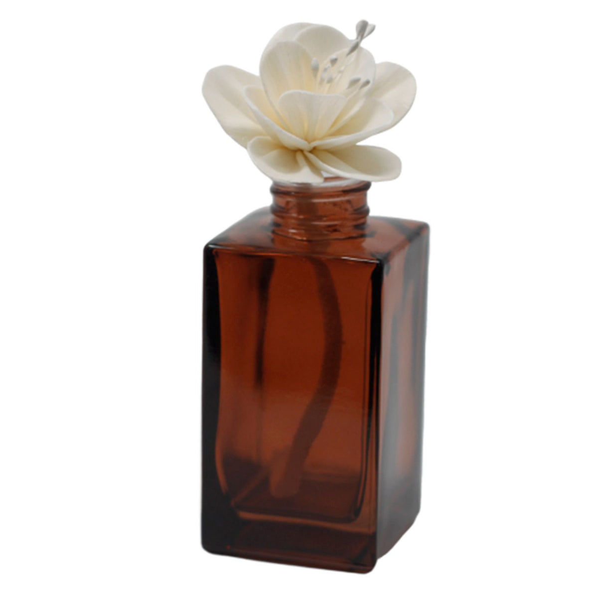 Flor para Difusor em Madeira de Sola – Lírio Pequeno com Cordão | Ancient Wisdom