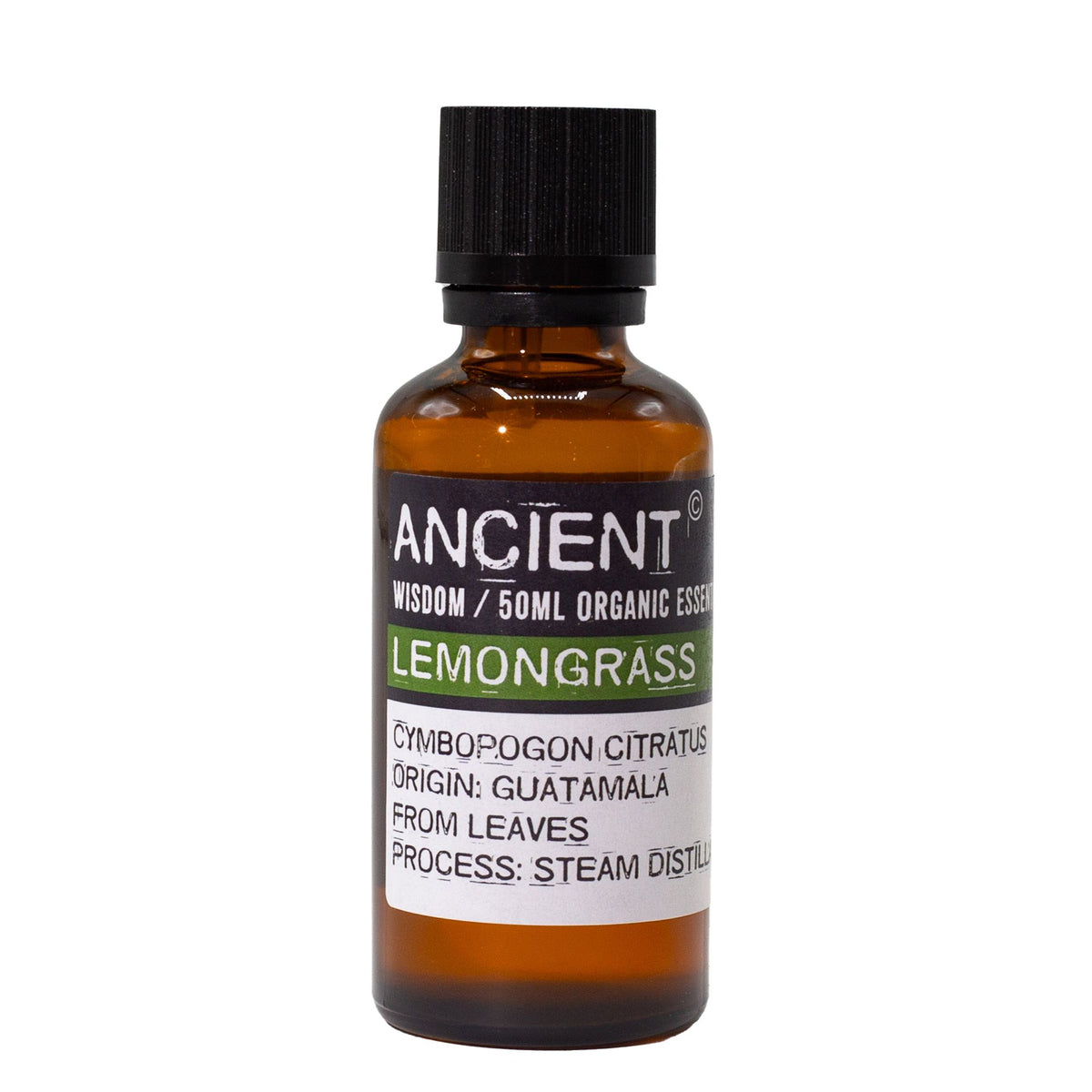 Óleo Essencial Biológico de Capim-Limão 100% Puro – 50 ml | Ancient Wisdom
