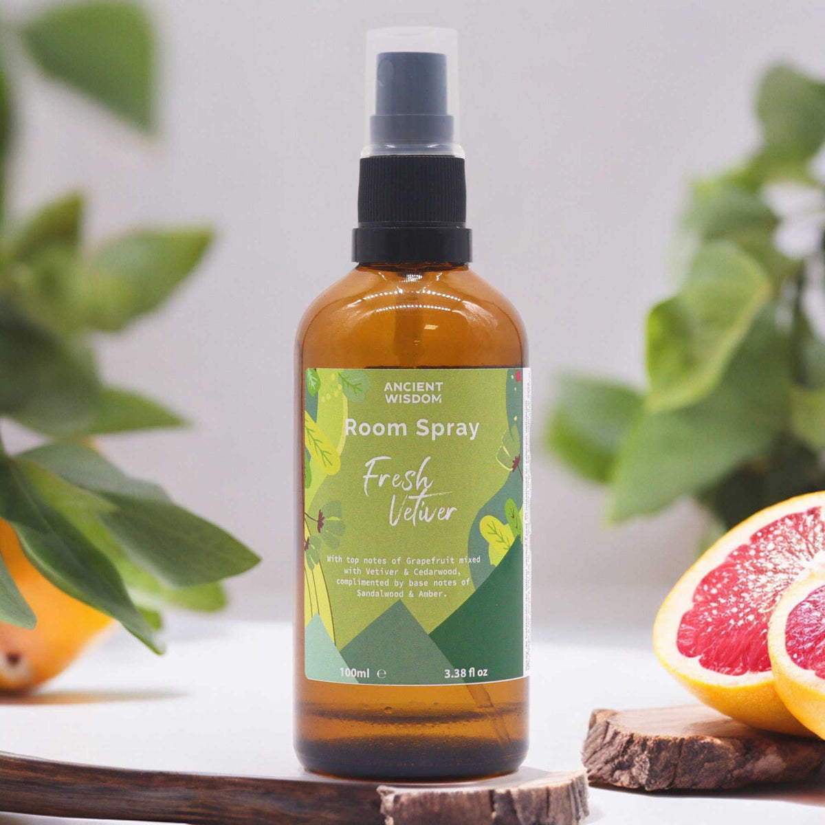 ANCIENT WISDOM - Spray de Ambiente Fresh Vetiver 100 ml