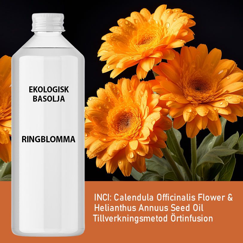 Óleo Base Biológico de Calêndula 100% Puro – 1 Litro | Ancient Wisdom