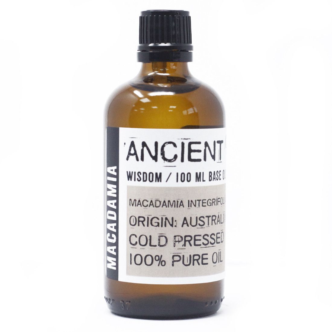 Óleo Base de Macadâmia 100% Puro – 100 ml | Ancient Wisdom