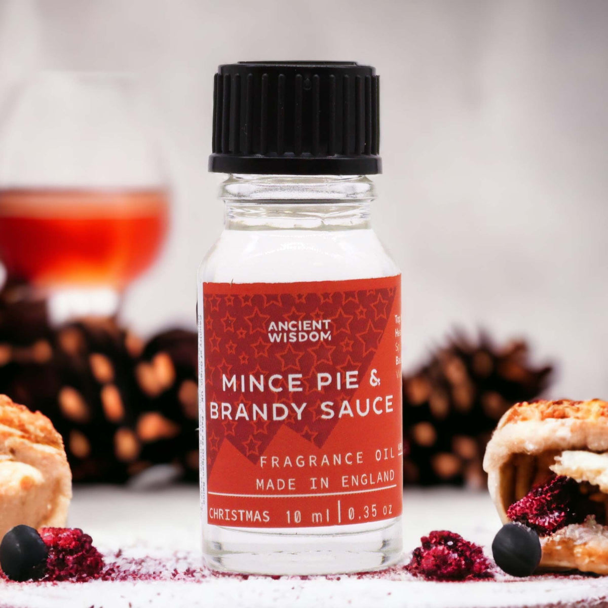 Óleo de Fragrância Mince Pie com Molho de Brandy – 10 ml | Ancient Wisdom