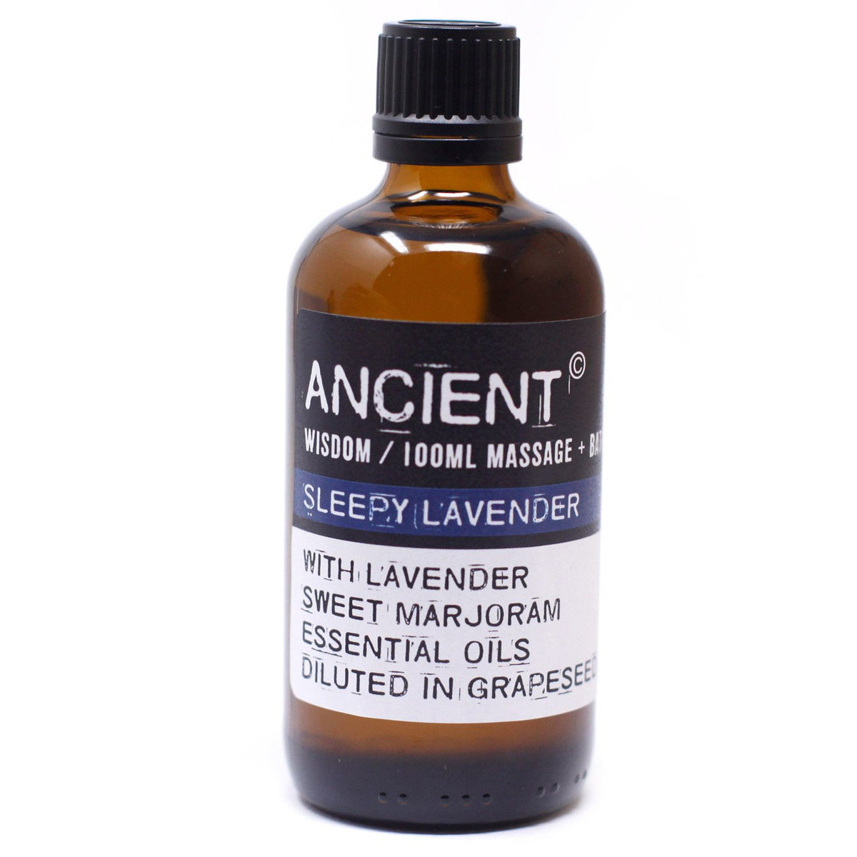 Óleo de Massagem Sleepy Lavender com Lavanda e Manjerona – 100 ml | Ancient Wisdom