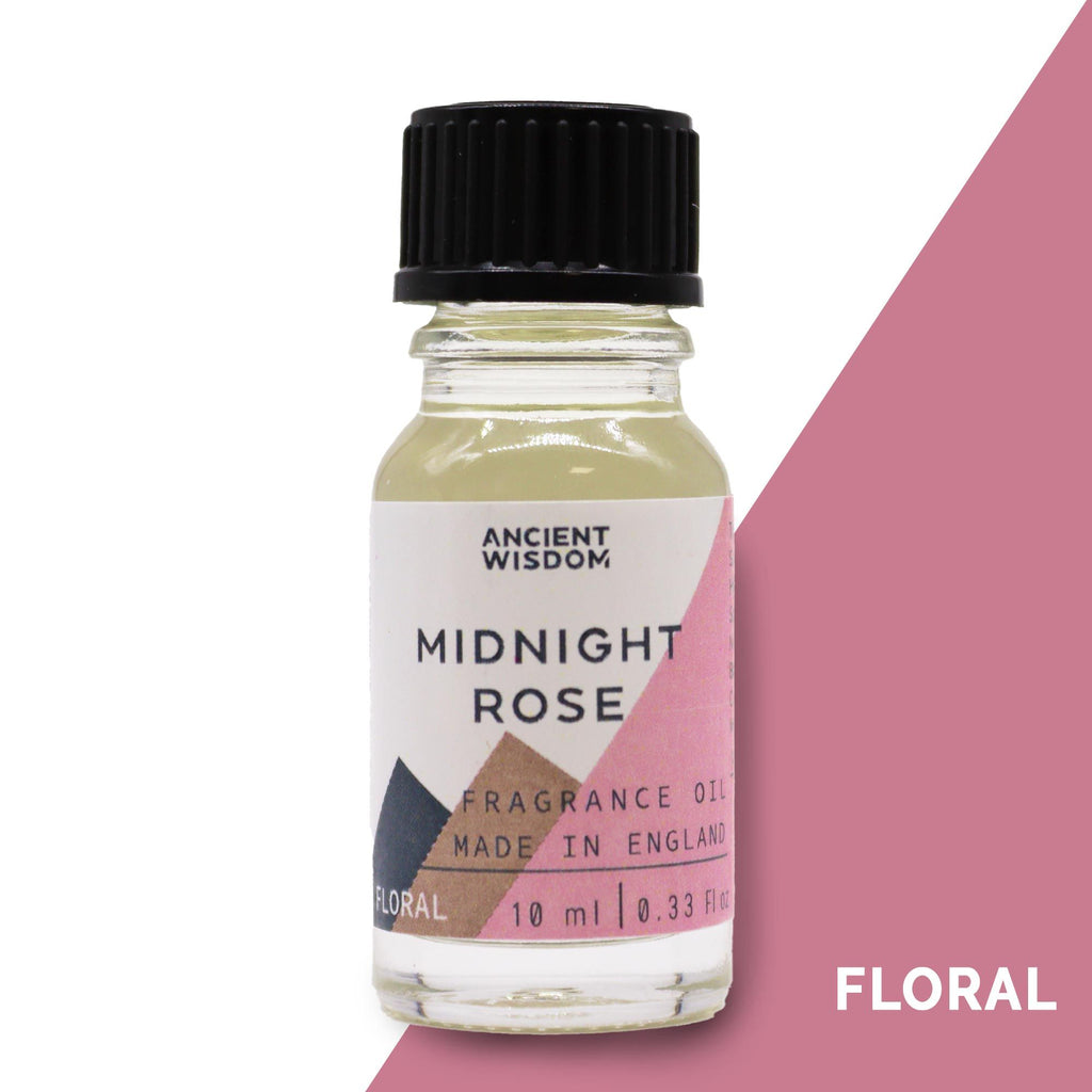 Óleo de Fragrância Rosa da Meia-Noite – 10 ml | Ancient Wisdom