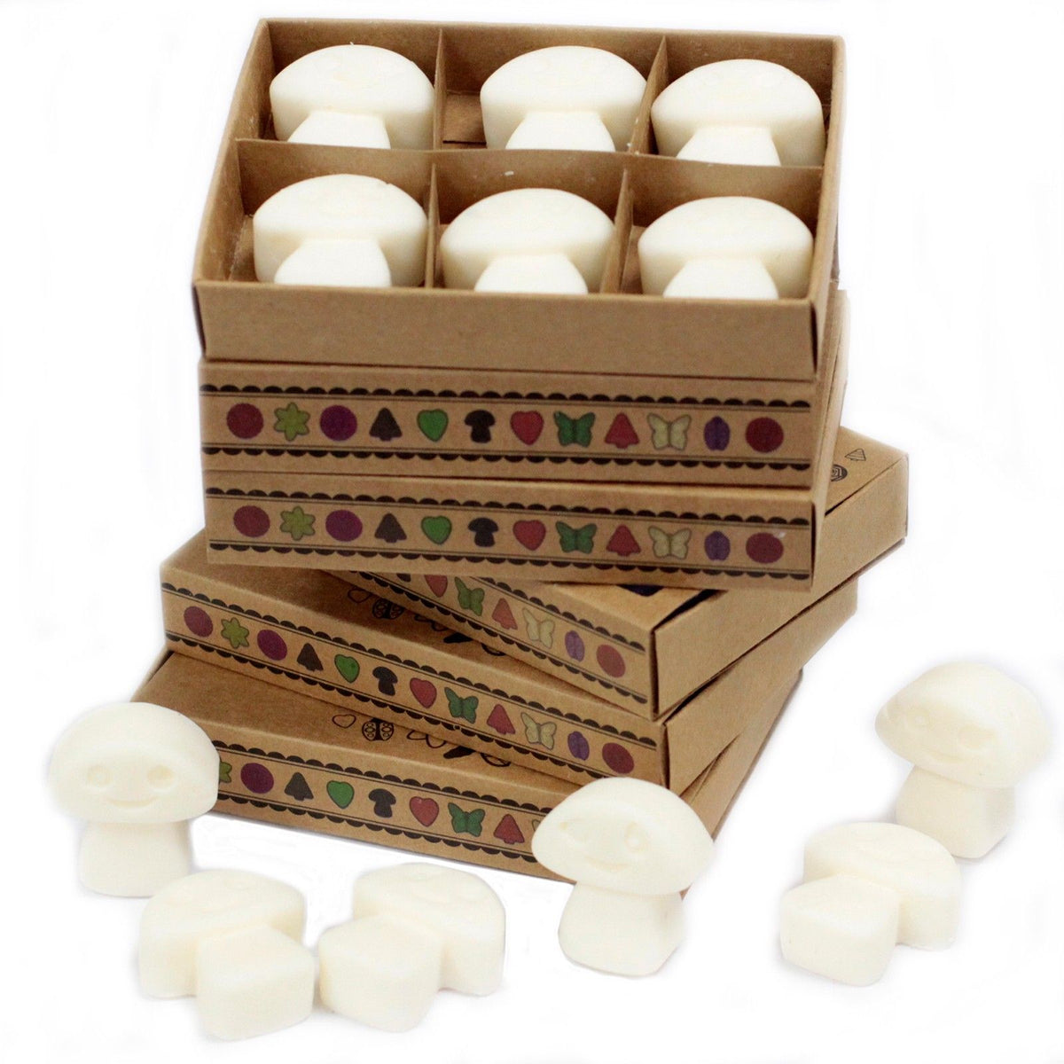 Conjunto de 6 Ceras Perfumadas – Almíscar Branco (White Musk) | Ancient Wisdom
