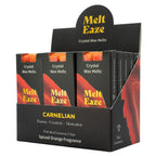 Cera Perfumada MeltEaze com Cornalina – Laranja Especiada, 50 g | Ancient Wisdom