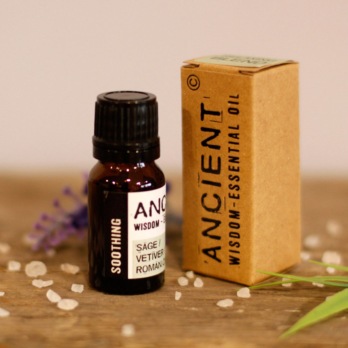 Mistura de Óleos Essenciais Soothing em Caixa – 10 ml | Ancient Wisdom