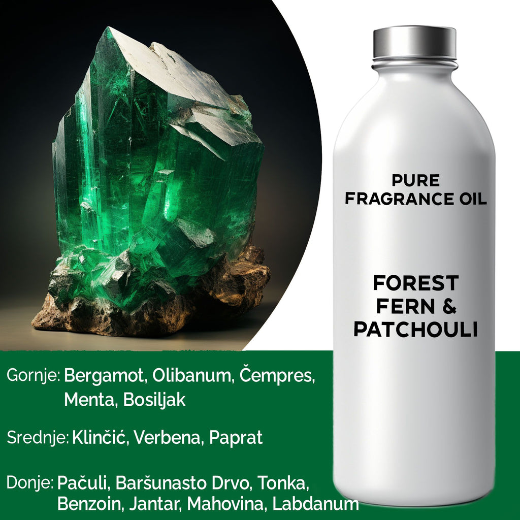 Óleo de Fragrância Puro Feto e Patchouli – 500 ml | Ancient Wisdom