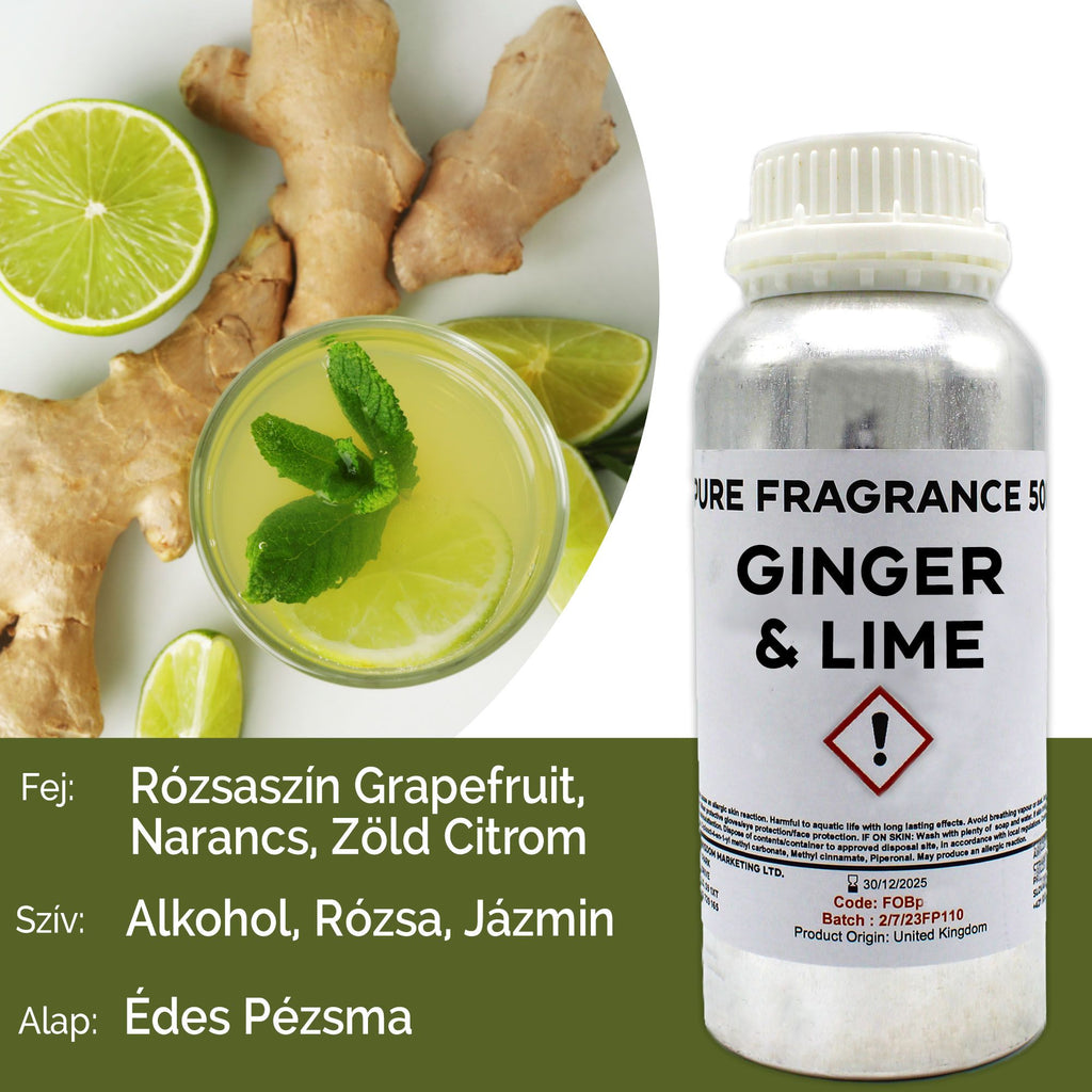 Óleo de Fragrância Puro Gengibre e Lima – 500 ml | Ancient Wisdom