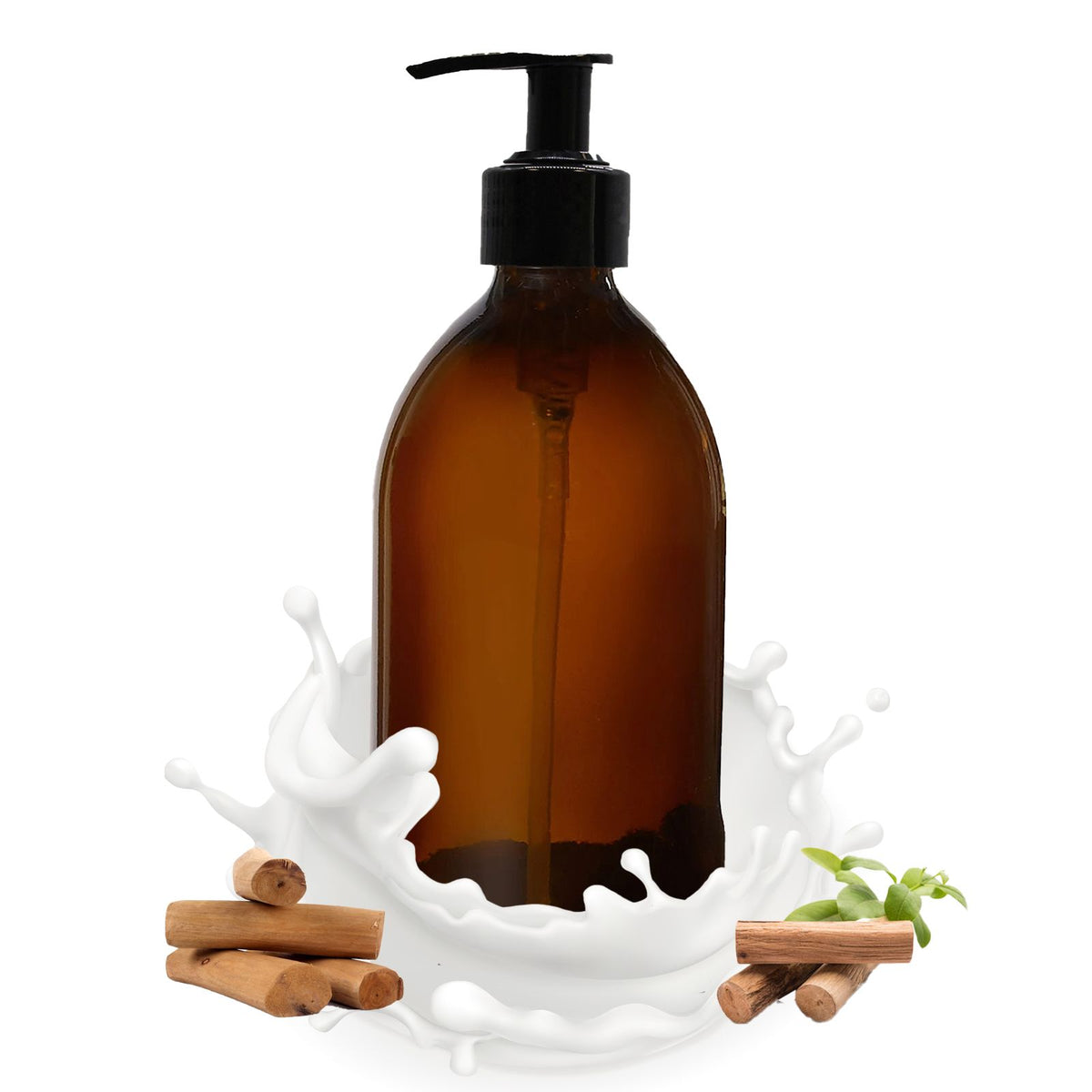 Loção de Mãos e Corpo Seda de Sândalo – 300 ml sem Rótulo | Ancient Wisdom