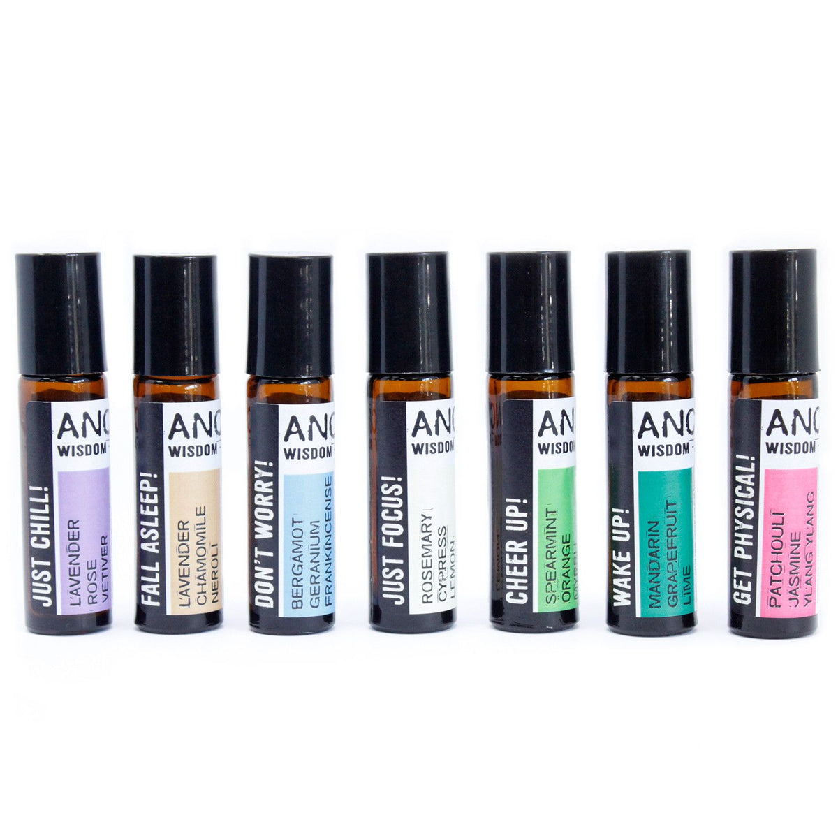 Roll-on de Óleos Essenciais Cheer Up! – 10 ml | Ancient Wisdom