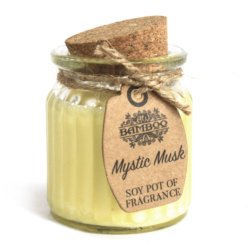 BAMBOO - Vela Perfumada de Cera de Soja Mystic Musk