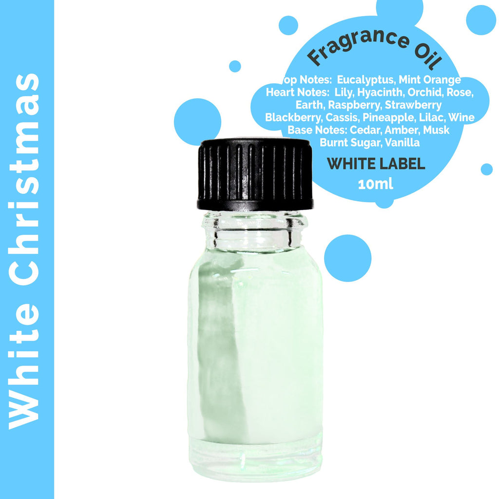Óleo de Fragrância Natal Branco – 10 ml sem Rótulo | Ancient Wisdom