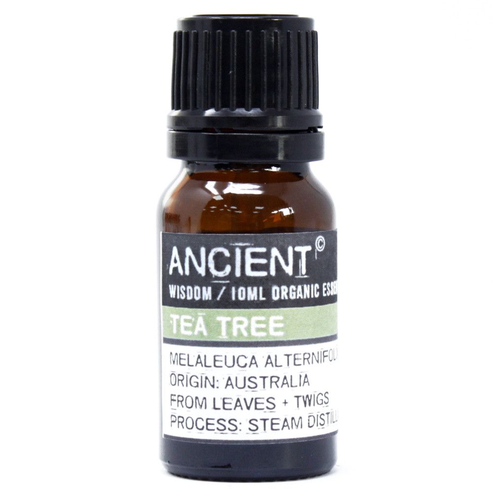 Óleo Essencial Biológico de Árvore do Chá 100% Puro – 10 ml | Ancient Wisdom