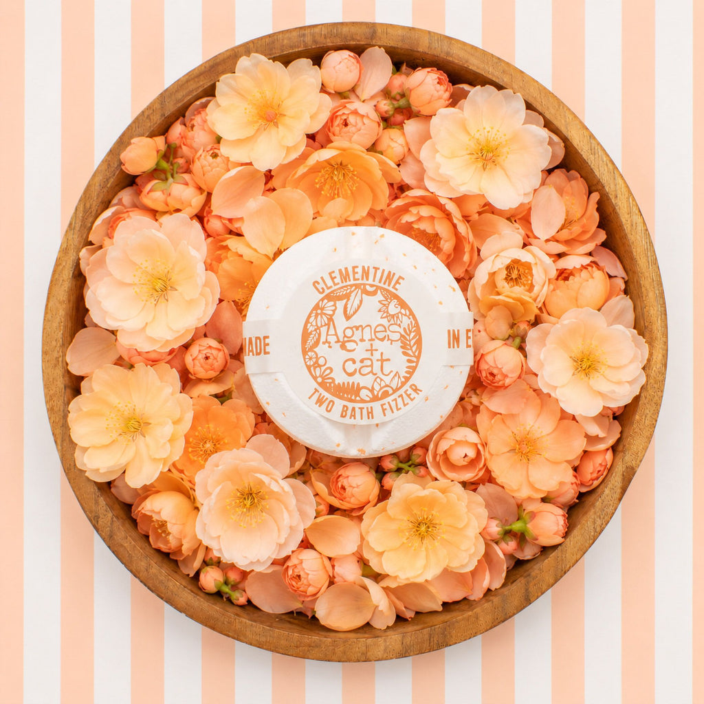 Conjunto de 3 Bombas de Banho Florais e Cítricas | Agnes + Cat