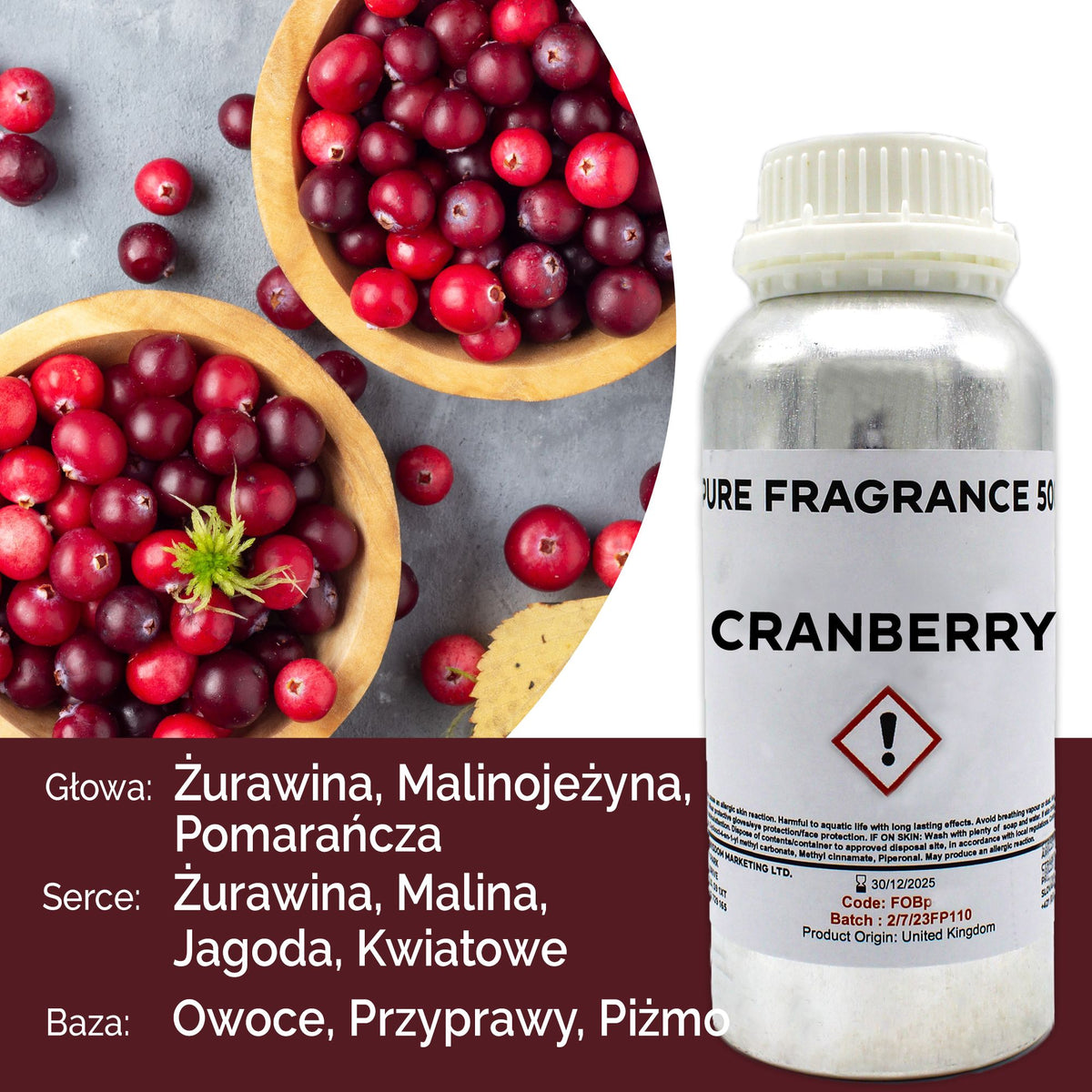 Óleo de Fragrância Puro Arando – 500 ml | Ancient Wisdom