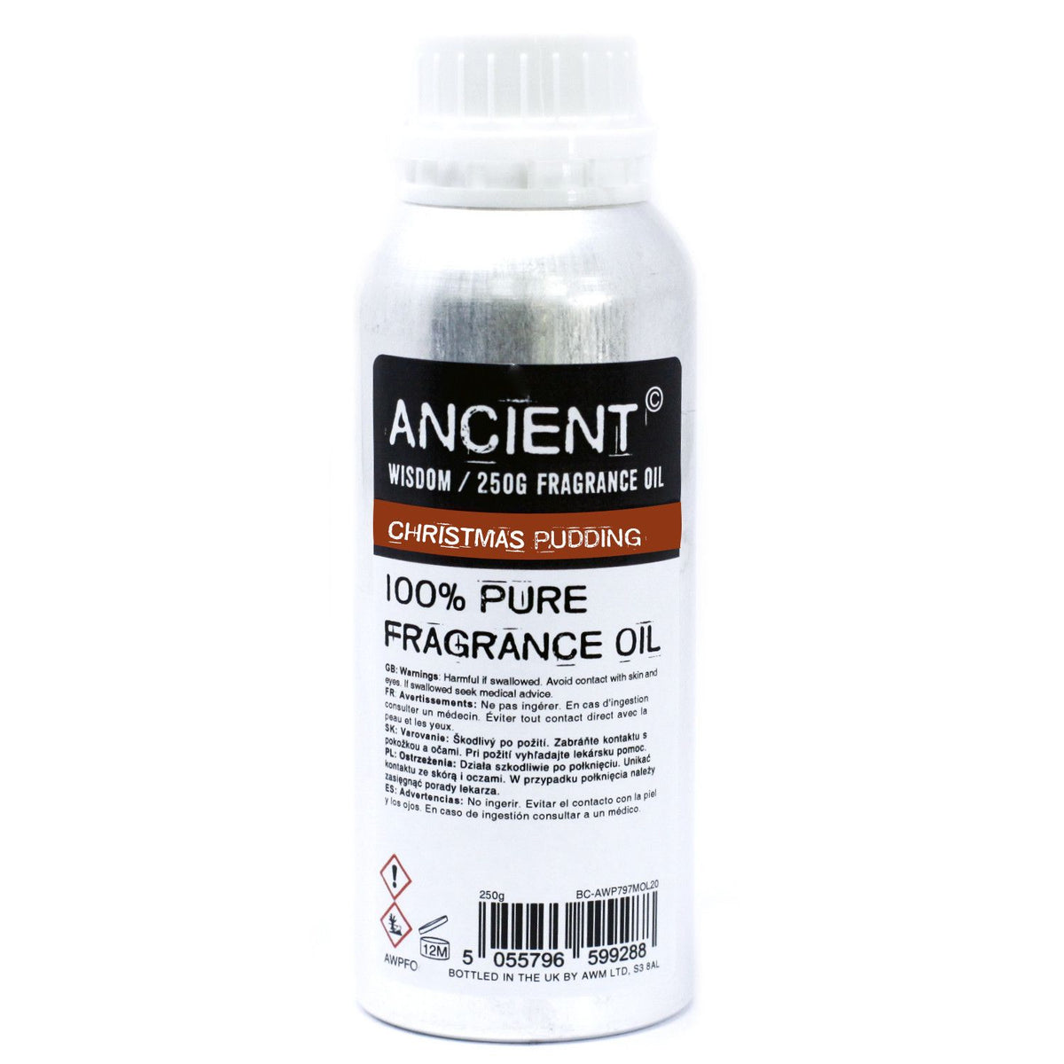 Óleo de Fragrância Puro Pudim de Natal – 250 g | Ancient Wisdom