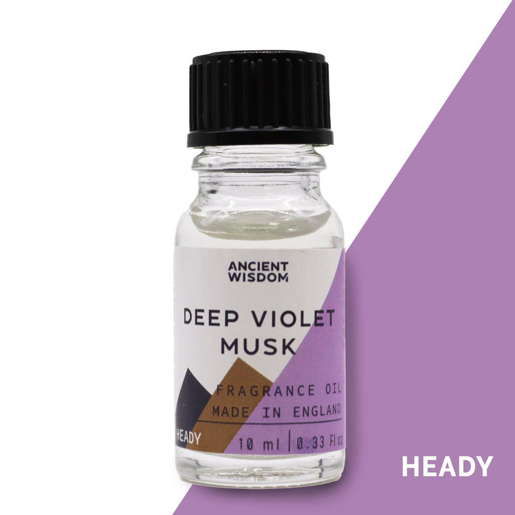 Óleo de Fragrância Almíscar de Violeta – 10 ml | Ancient Wisdom