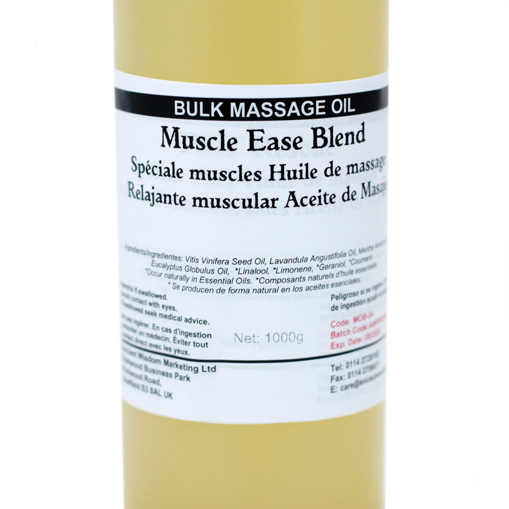 Óleo de Massagem Muscle Ease – 1 kg | Ancient Wisdom