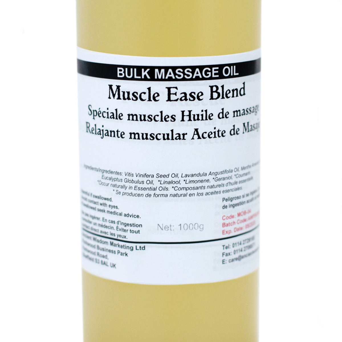 Óleo de Massagem Muscle Ease – 1 kg | Ancient Wisdom