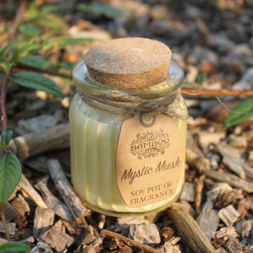 BAMBOO - Vela Perfumada de Cera de Soja Mystic Musk