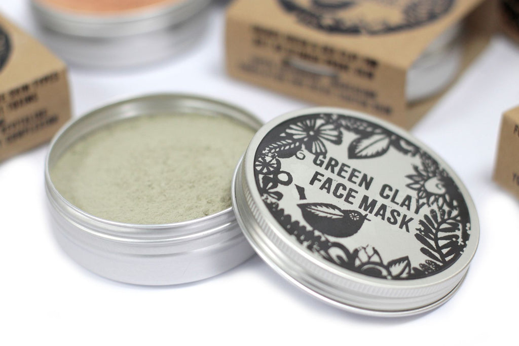 Máscara Facial de Argila Verde – 80 g | Agnes + Cat