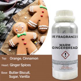 Óleo de Fragrância Puro Bolo de Gengibre – 500 ml | Ancient Wisdom