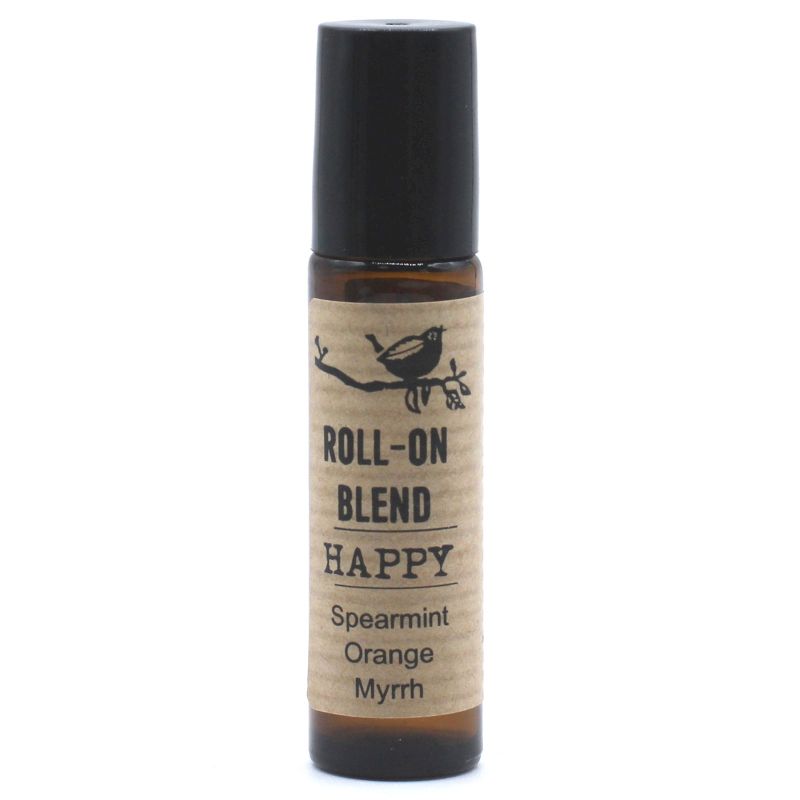Roll-on de Óleos Essenciais Happy – 10 ml | Agnes + Cat