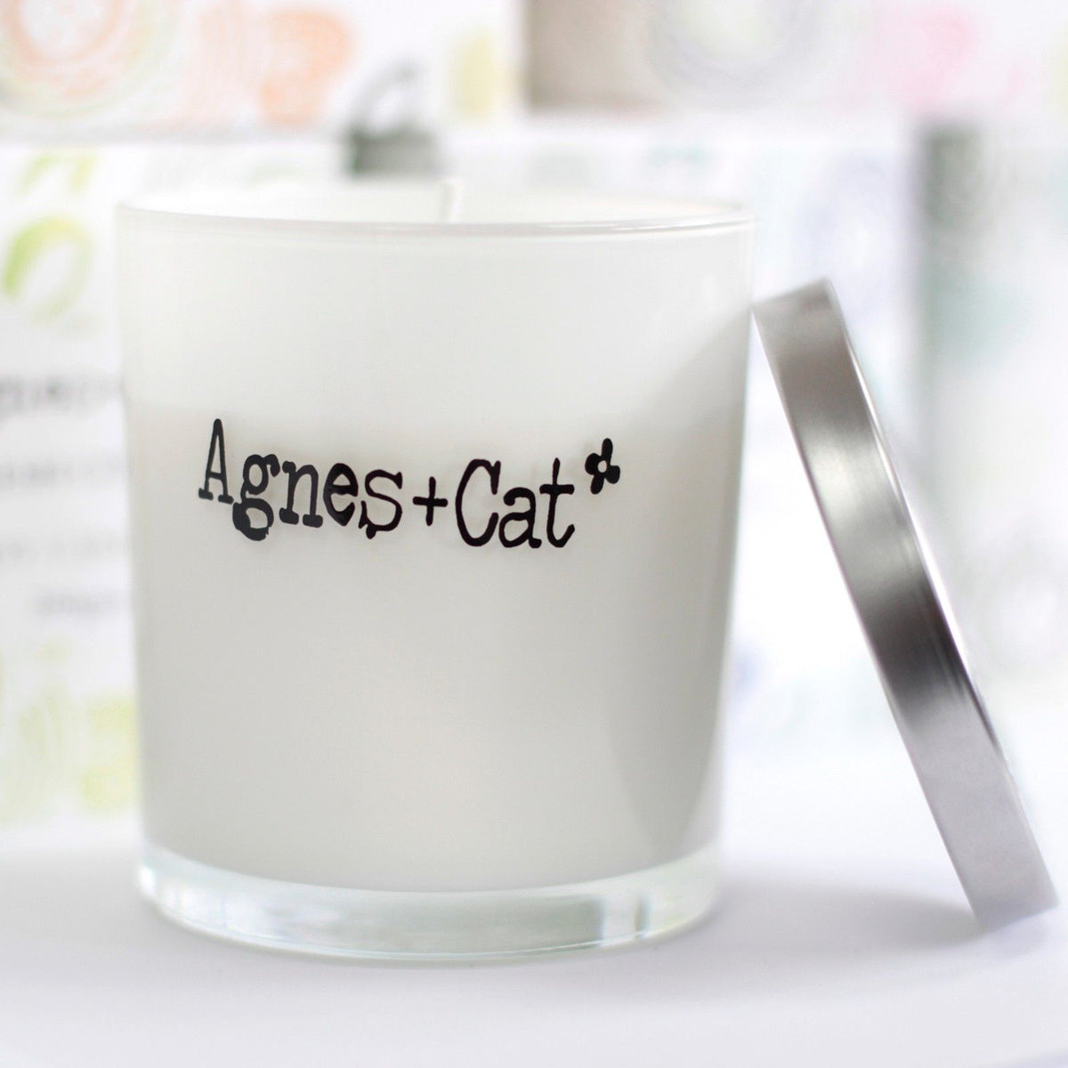 Vela Votiva de Soja – Dolly Blue | Agnes + Cat
