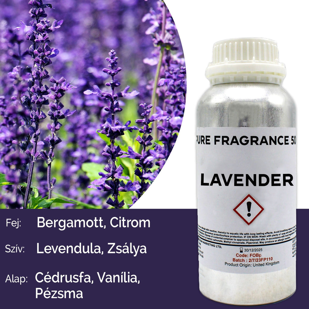 Óleo de Fragrância Puro Lavanda – 500 ml | Ancient Wisdom