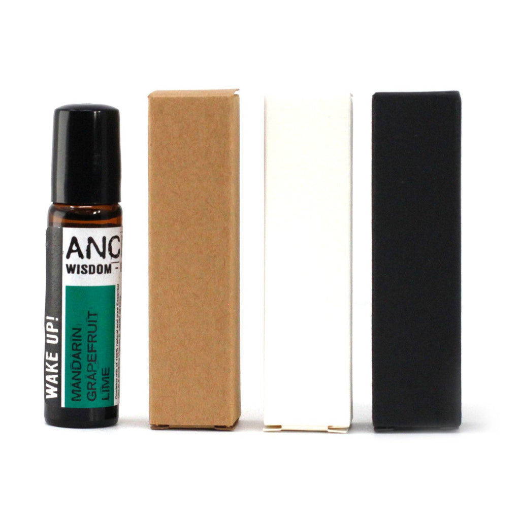Caixa Lisa para Frasco Roll-On de 10 ml – Castanho | Ancient Wisdom
