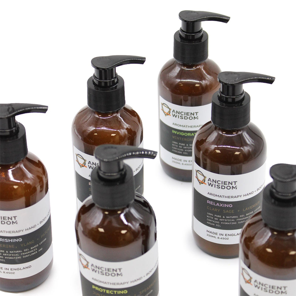 ANCIENT WISDOM - Loção para Mãos e Corpo Sândalo e Rosa 250 ml