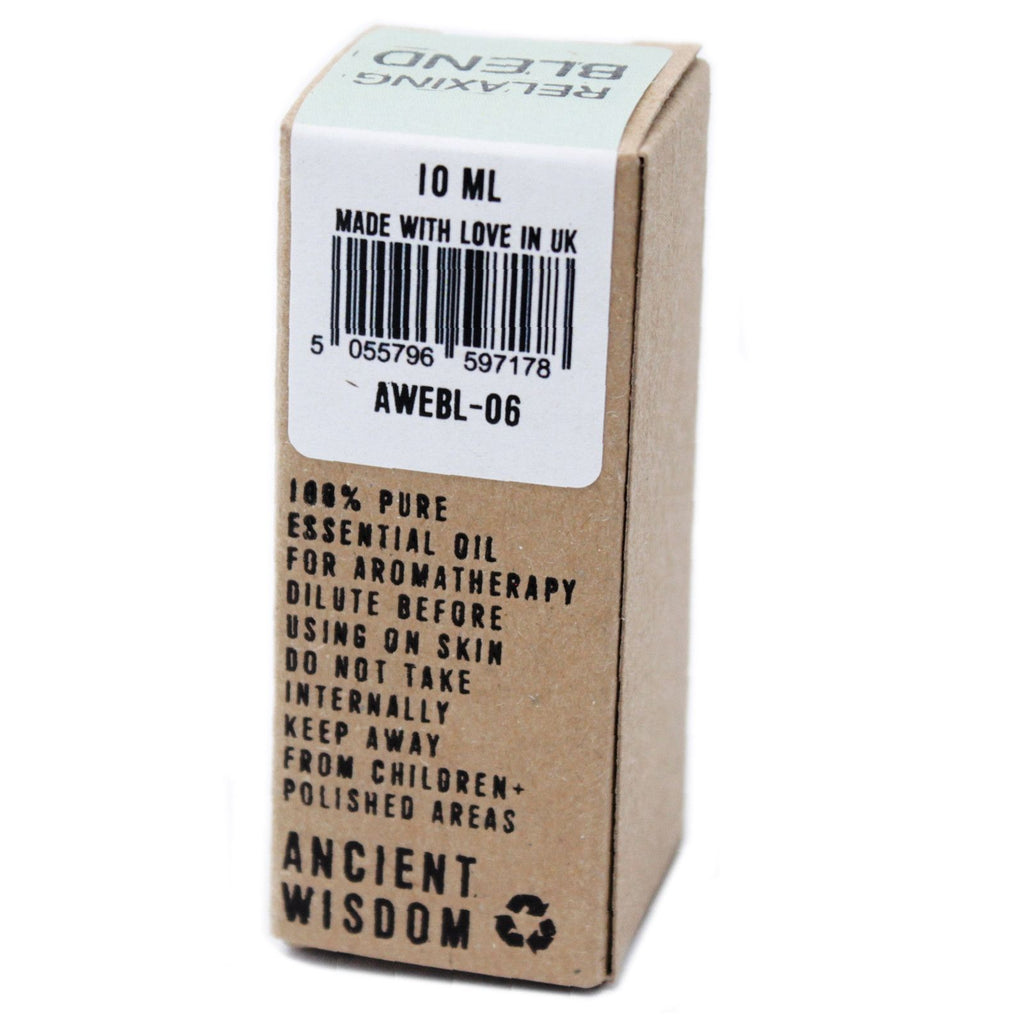 Mistura de Óleos Essenciais Relaxing em Caixa – 10 ml | Ancient Wisdom
