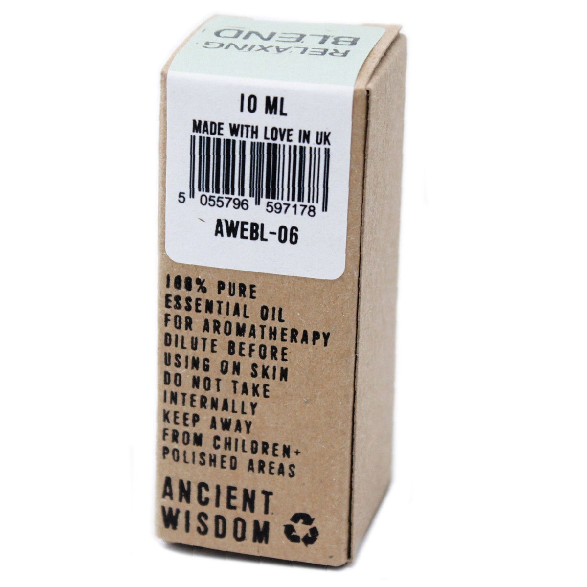 Mistura de Óleos Essenciais Relaxing em Caixa – 10 ml | Ancient Wisdom