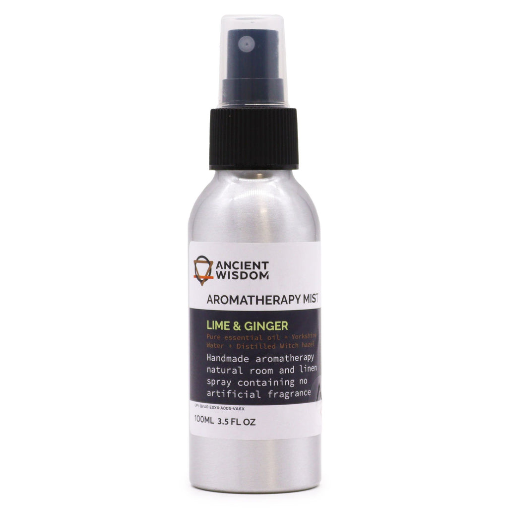 Bruma de Óleos Essenciais Lima e Gengibre – 100 ml | Ancient Wisdom