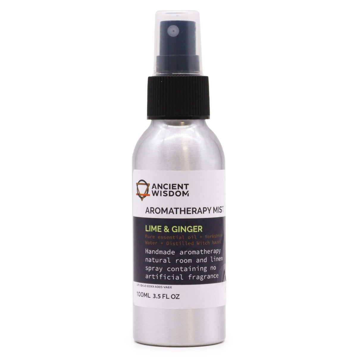 Bruma de Óleos Essenciais Lima e Gengibre – 100 ml | Ancient Wisdom