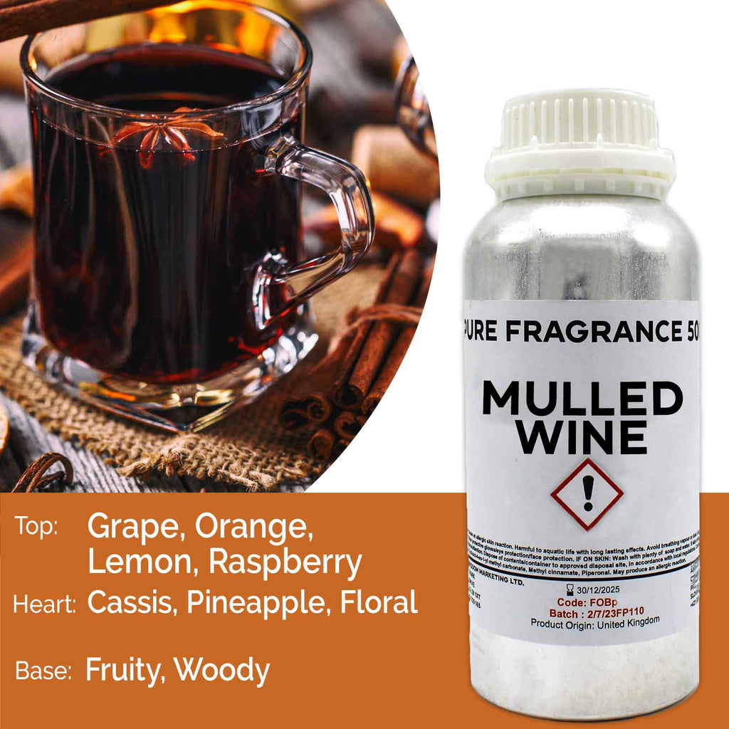Óleo de Fragrância Puro Vinho Quente – 500 ml | Ancient Wisdom