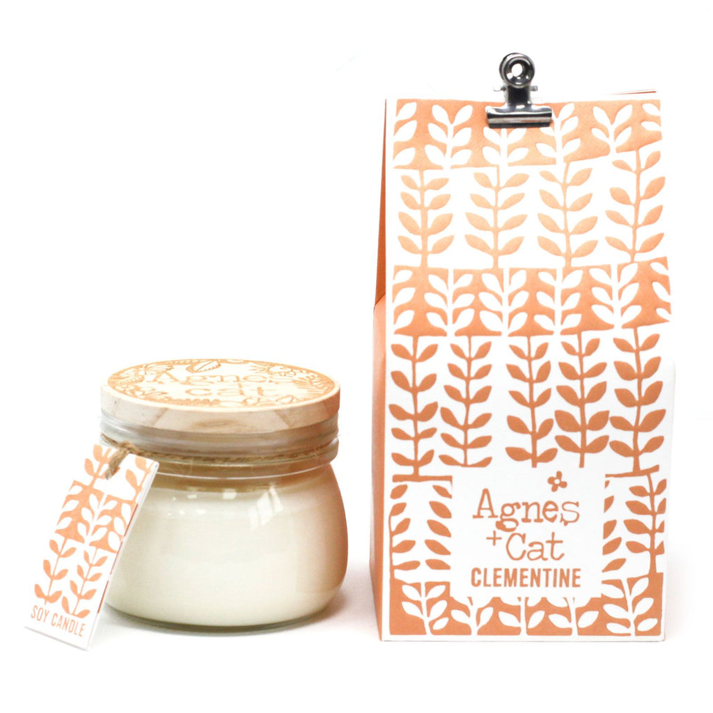 Vela de Soja em Frasco Kilner Pequeno – Citrinos – 180 ml | Agnes + Cat