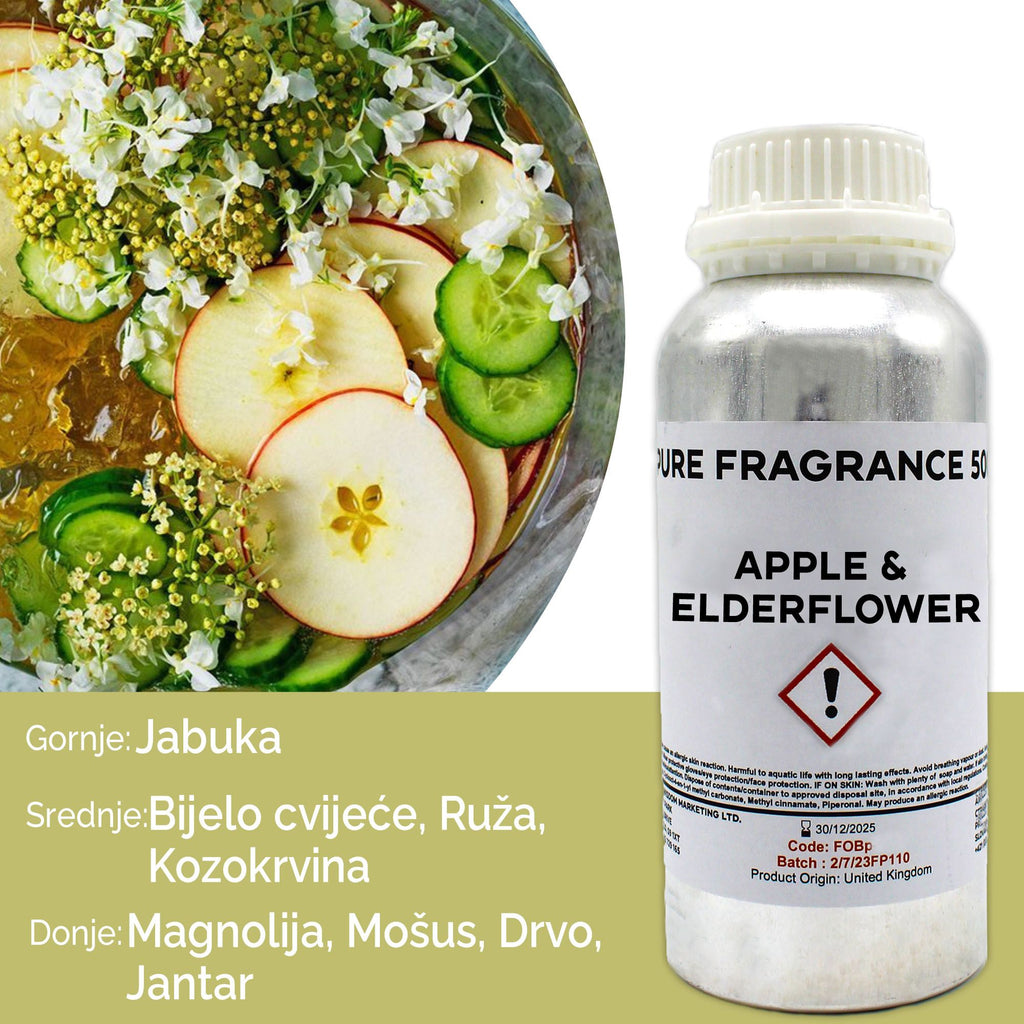 Óleo de Fragrância Puro Maçã e Flor de Sabugueiro – 500 ml | Ancient Wisdom