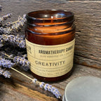 Vela de Aromaterapia Creativity (Criatividade) com Óleos Essenciais de Hortelã-Pimenta e Cravinho – 200 g | Ancient Wisdom